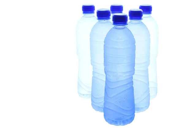 Botellas de agua mineral — Foto de Stock