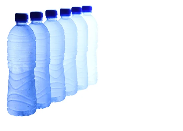 Garrafas de água mineral — Fotografia de Stock