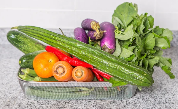 혼합 열 대 야채 — 스톡 사진