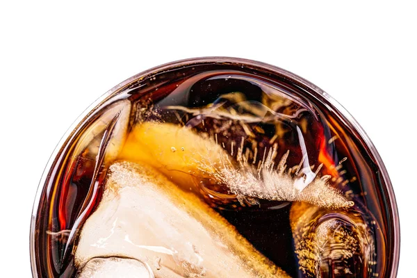 Napoje Cola z lodem — Zdjęcie stockowe