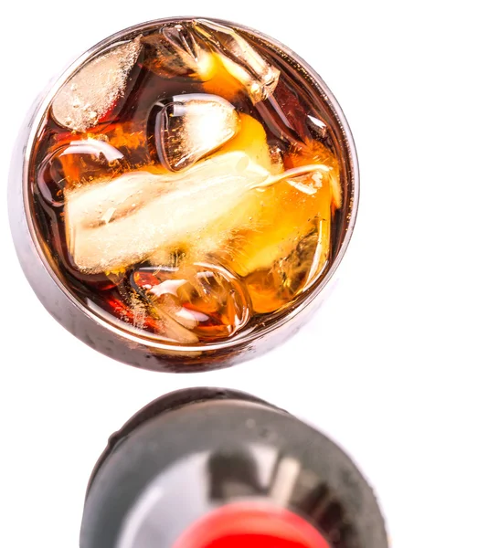 Buzlu Cola İçecek — Stok fotoğraf