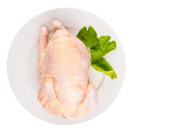 Ganzes Hühnerfleisch — Stockfoto