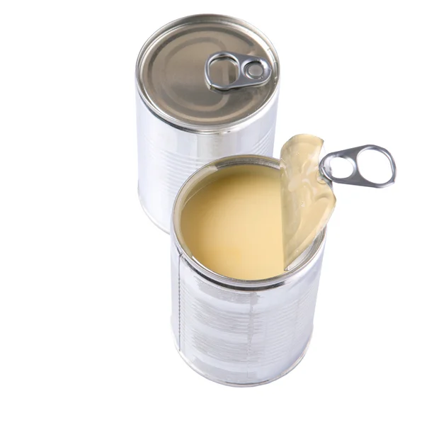 Gecondenseerde melk — Stockfoto