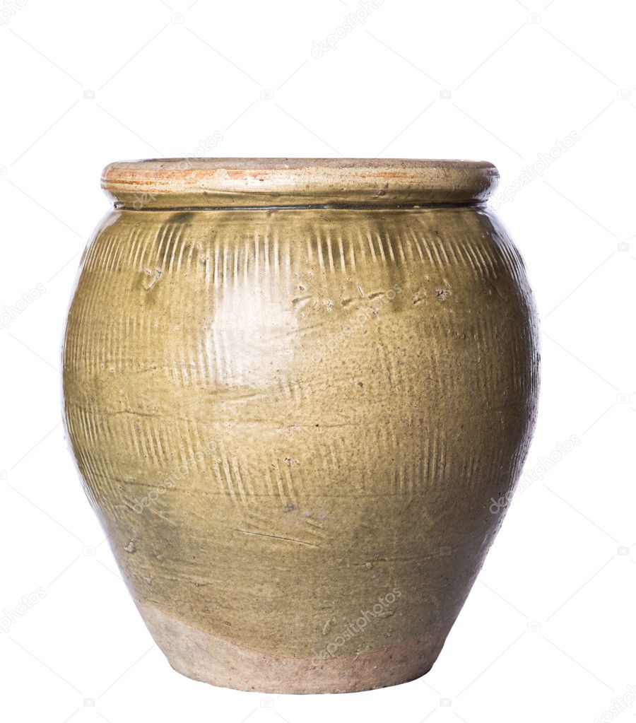 Old Earthenware Jar