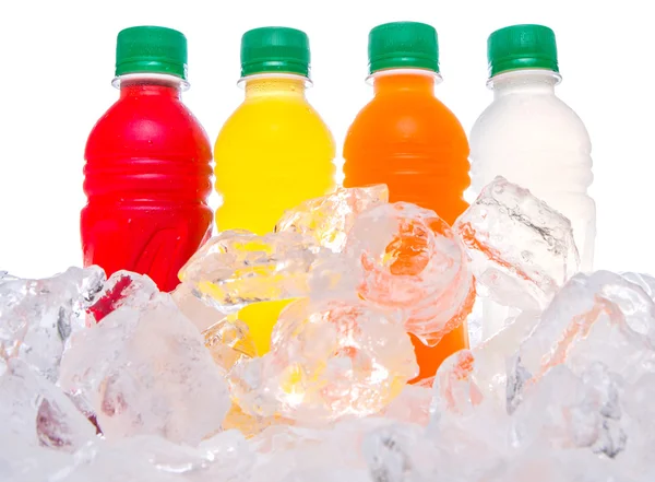 Bottled Fruit Juice Drinks — Stock Photo, Image