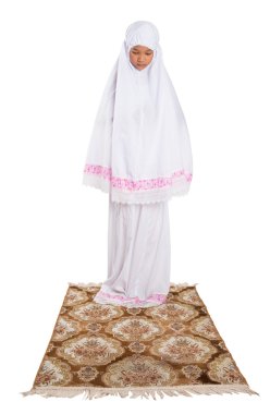 Genç Müslüman kız için dua