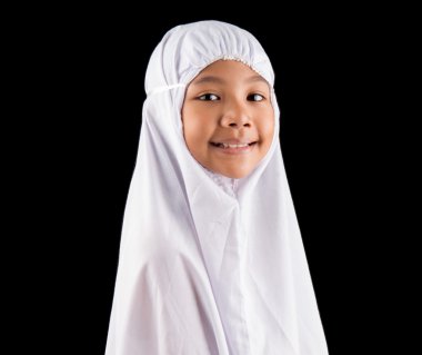 Beyaz Tesettür genç kız