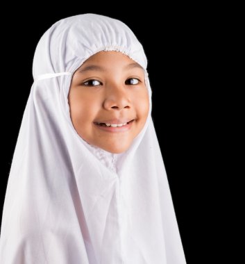 Beyaz Tesettür genç kız