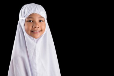 Beyaz Tesettür genç kız