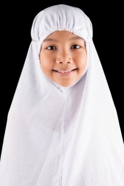 Beyaz Tesettür genç kız
