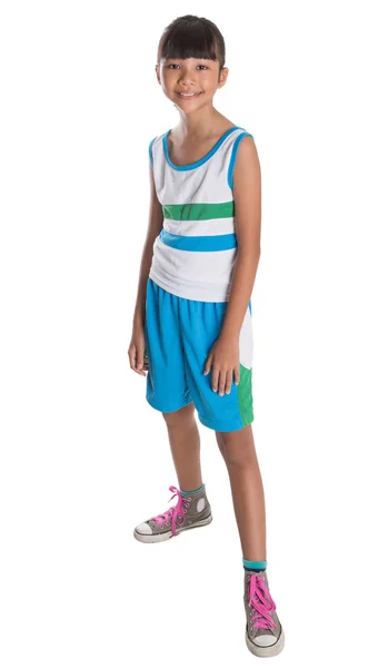 Young Girl In Athletic Attire — Stock Photo, Image