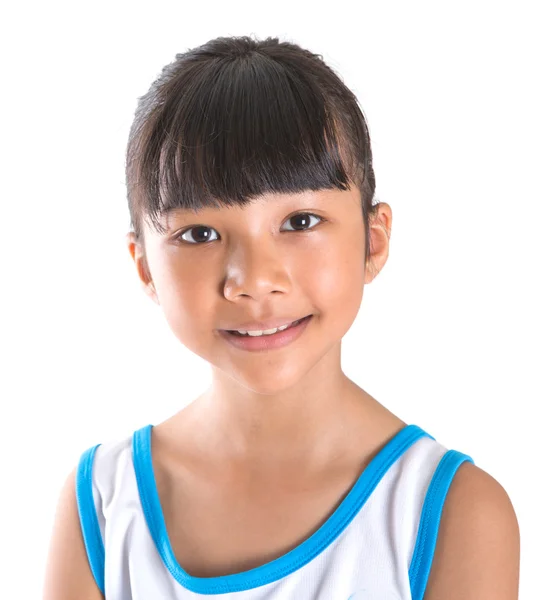 Молодая девушка в атлетическом наряде — стоковое фото