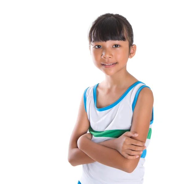 Young Girl In Athletic Attire — Stock Photo, Image