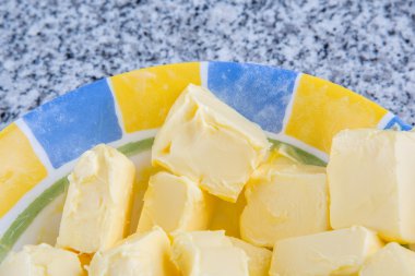 bir grup tereyağı erime