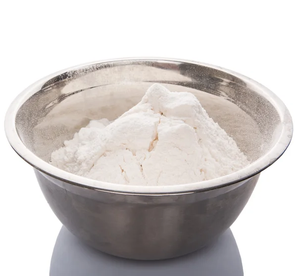 Flour in Bowl — Stock Photo, Image