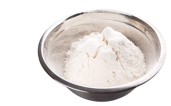 Flour in Bowl — Stock Photo, Image