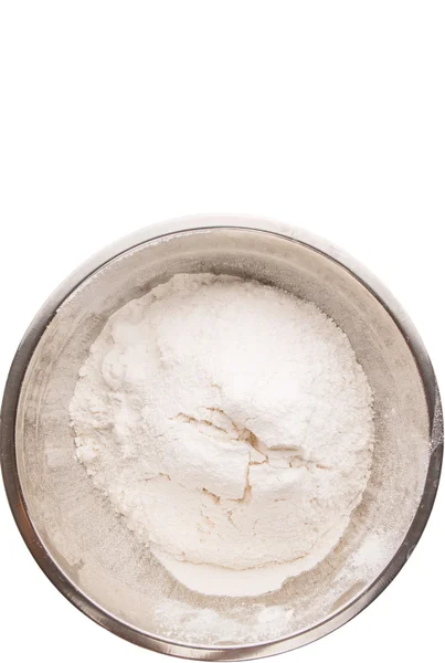 Flour in Bowl — Stock Photo, Image