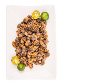 taze haşlanmış cockle et