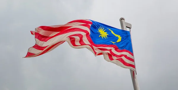 Bandiera malese — Foto Stock