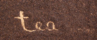 Kuru çay yaprakları