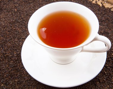 Bir fincan çay.