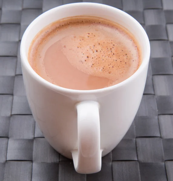 Una taza de chocolate caliente — Foto de Stock