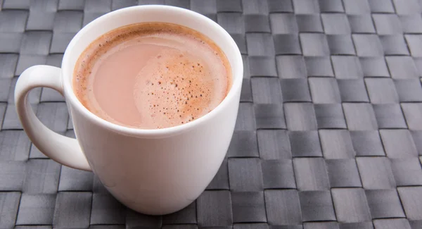 Una taza de chocolate caliente — Foto de Stock
