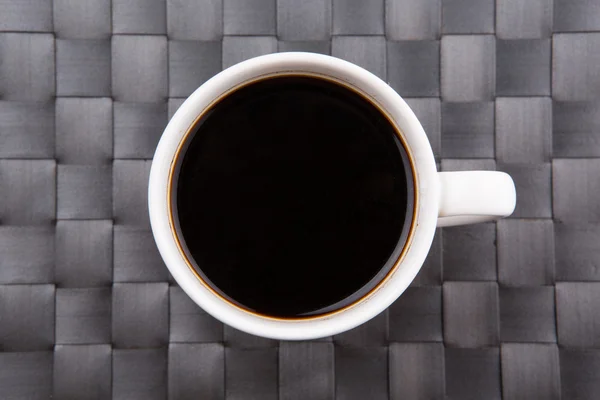 Una taza de café negro — Foto de Stock