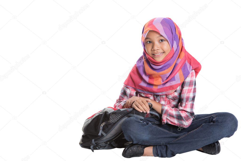 Muslim School Girl