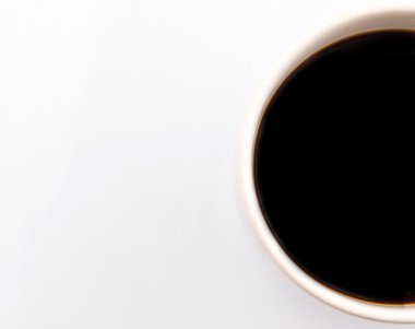 Sade kahve.