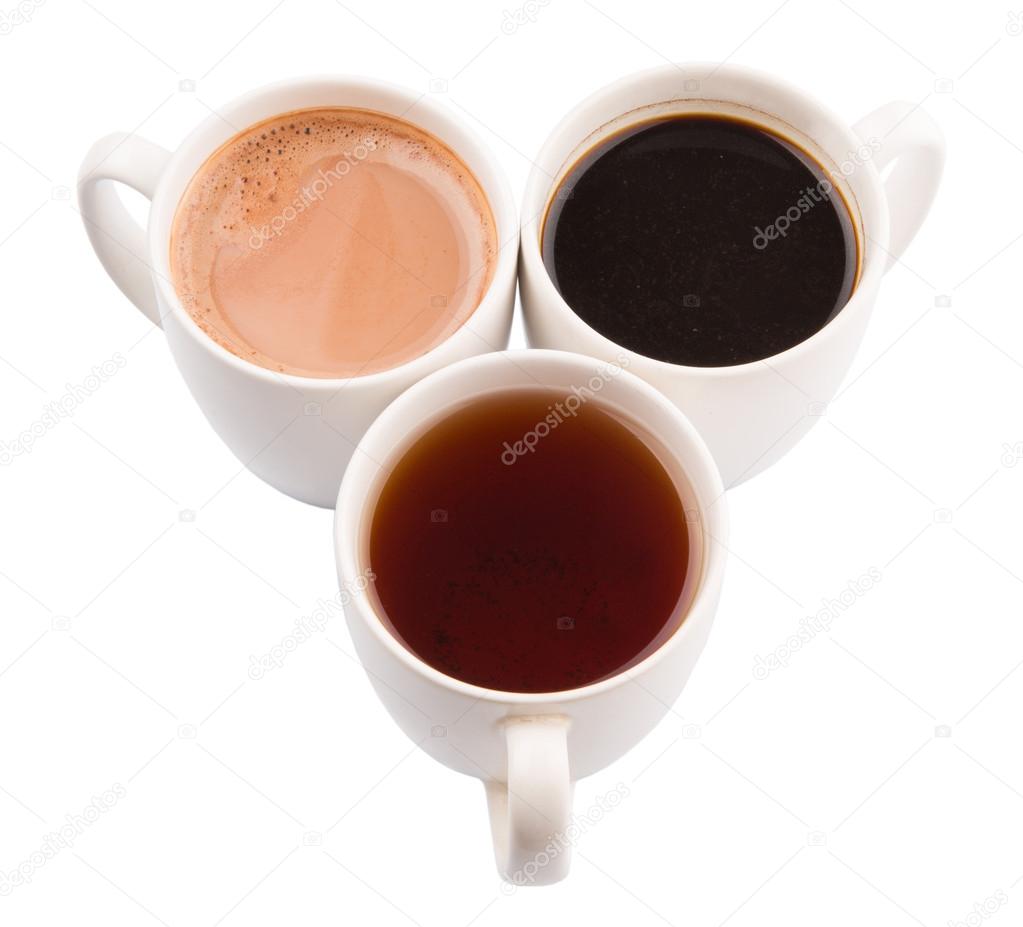 Hot Beverages In Mugs