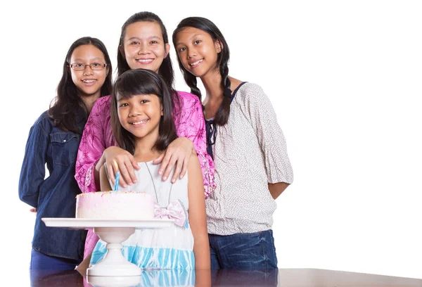 Mother And Daughters — Stock Photo, Image