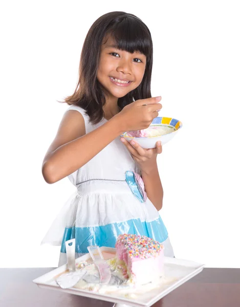 Young Girl Celebrating Birthday — Stock Photo, Image