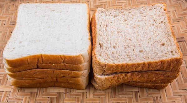 Pieces of bread — Stock Photo, Image