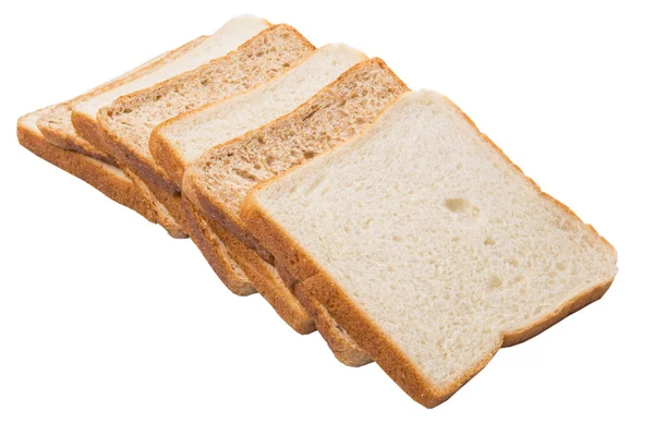 Sneetjes brood — Stockfoto