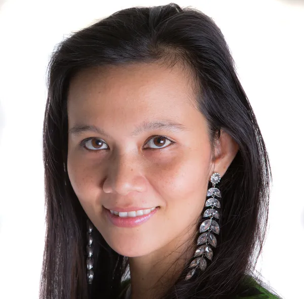 Asyalı malay kadın portre — Stok fotoğraf