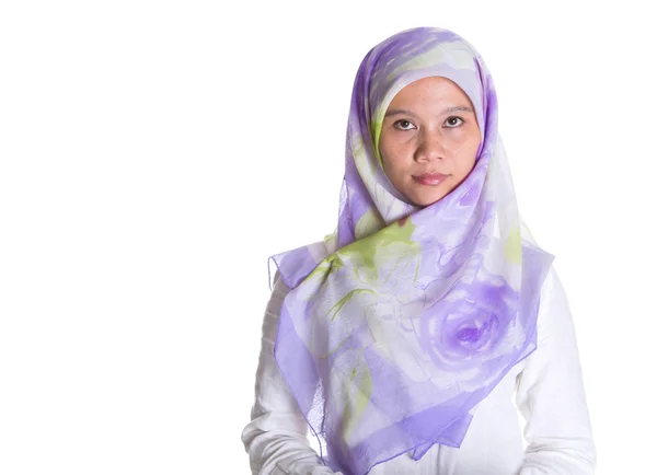 Muslim Female With Hijab — Stock Photo, Image