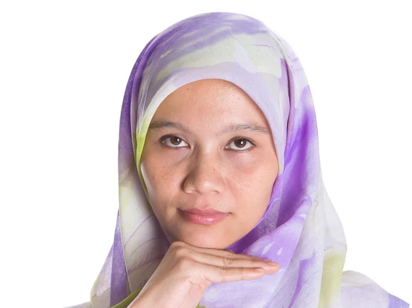 Musulmana hembra con hiyab — Foto de Stock