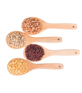 fıstık, fasulye ve mercimek