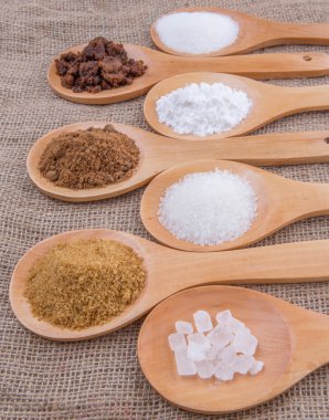 Çeşitli şeker türleri