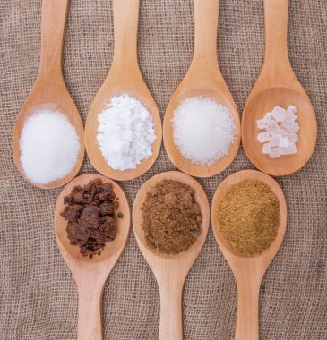 Çeşitli şeker türleri