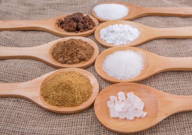 Çeşitli şeker türleri