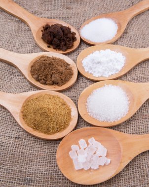 Çeşitli şeker türleri