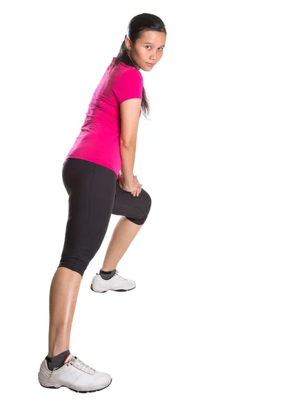 Female Asian Exercising — Stock Photo, Image