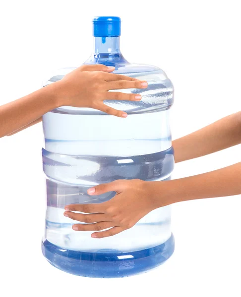 Grote mineraalwater container — Stockfoto