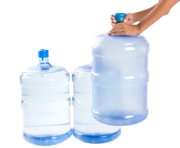 Großer Mineralwasserbehälter — Stockfoto