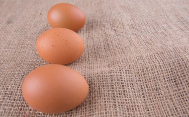 gunny torba tavuk yumurta