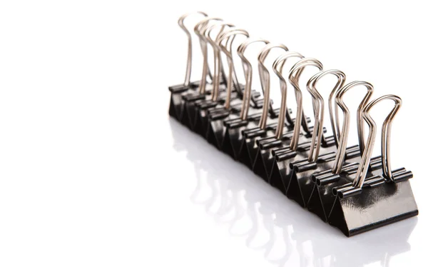 Binder clips — Stock Photo, Image