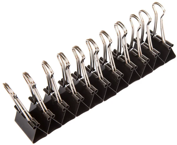 Binder clips — Stock Photo, Image