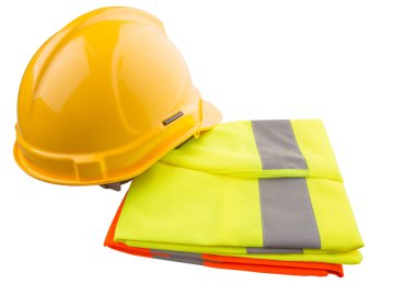 kask ve reflektif yelek